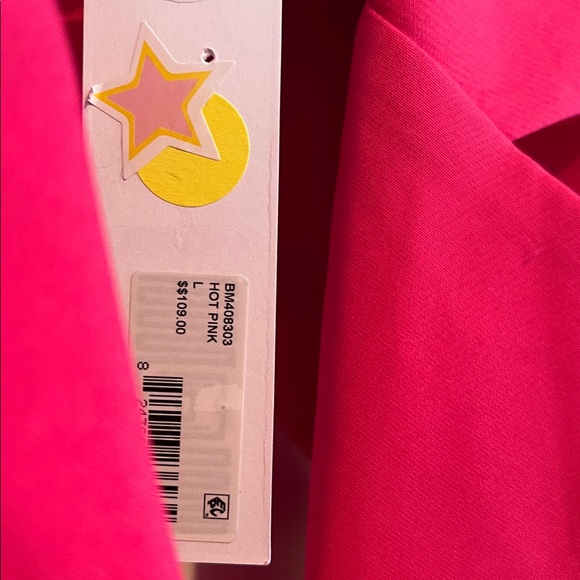 Steve Madden Reagan dress, blazer dress, mini dress, pink. Large - Picture 3 of 7